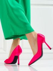 Vinceza Női körömcipő 92334 + Nőin zokni Gatta Calzino Strech, rózsaszín árnyalat, 38