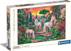 Clementoni Puzzle Klasszikus kerti egyszarvúak 2000 darab