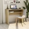 sonoma-tölgy színű forgácslap íróasztal 90 x 50 x 74 cm