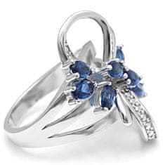 IZMAEL Scarlett Gyűrű-Ezüst/Kék/59mm