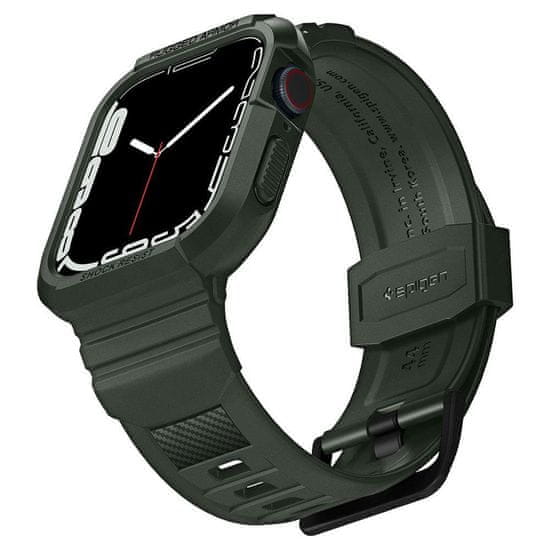 Spigen SPIGEN RUGGED ARMOR "PRO" APPLE WATCH 4 / 5 / 6 / 7 / 8 / SE (44 / 45 MM) MILITARY GREEN