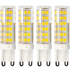 LUMILED 4x LED izzó G9 CAPSULE 10W = 75W 970lm 3000K Meleg fehér 360°