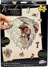 Grafix majom kontúr puzzle 133 darab