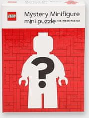 Chronicle Books Mini Puzzle LEGO Rejtélyes minifigura (piros kiadás) 126 darab