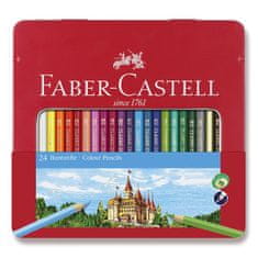 Faber-Castell zsírkréták 24 színű ón csomagban