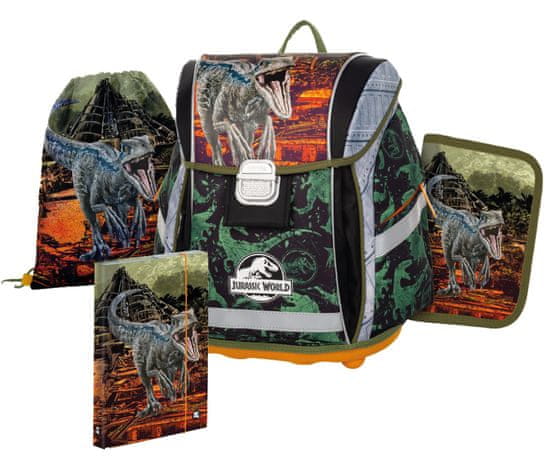 Oxybag 4 darabos iskolai készlet Jurassic World