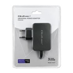 Qoltec Hálózati univerzális AC adapter 45W | 8 dugó