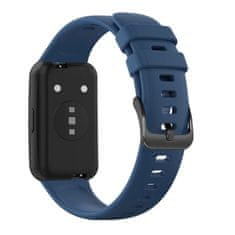 FIXED Szilikon szíj Silicone Strap Huawei Band 7 FIXSSTB-1053-BL készülékhez, kék