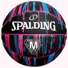 Spalding Labda do koszykówki fekete 7 Marble