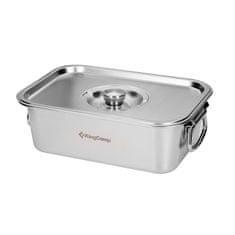 King Camp kemping étkészlet Hot Pot készlet 4 személyes