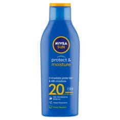 Nivea Sun Protect & Moisture Hidratáló lotion barnuláshoz 20 200 ml