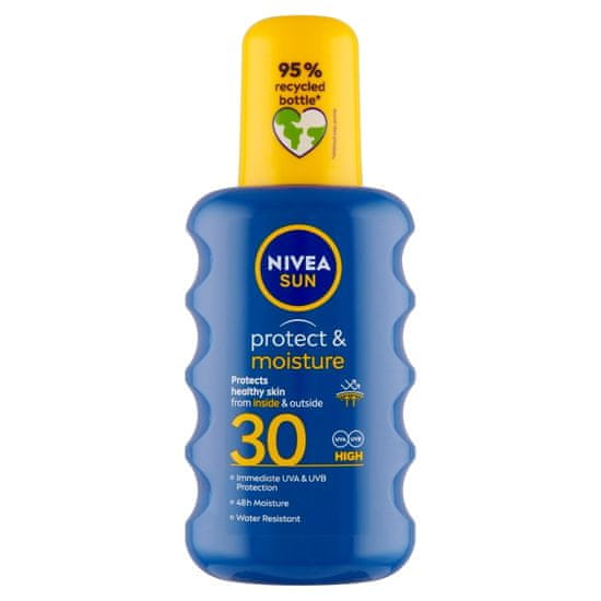 Nivea Sun Protect & Moisture hidratáló spray barnításhoz OF 30 200 ml