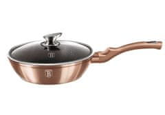 Berlingerhaus Mély serpenyő fedővel 24 cm Rosegold Metallic Line BH-1517