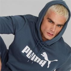 Puma Pulcsik kiképzés tengerészkék 182 - 187 cm/L Ess Big Logo Hoodie FL