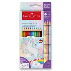 Faber-Castell Colour Grip Unicorn zsírkréták, 13 db