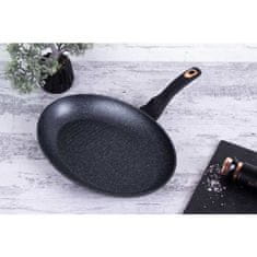 Berlingerhaus Hal- és steak serpenyő márvány felülettel 35 cm Black Rose Collection BH-7149