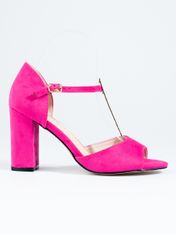 Amiatex Női szandál 92949 + Nőin zokni Gatta Calzino Strech, rózsaszín árnyalat, 37