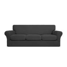 VivoVita Stretch&Sit Sofa – Rugalmas kanapéhuzat, szürke - HÁROMSZEMÉLYES