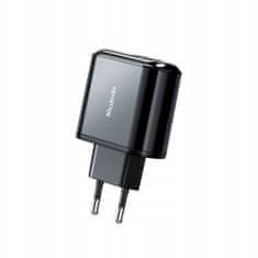 Mcdodo Hálózati töltő, gyors, QC, 18W, 2xUSB LCD, Mcdodo CH-6330