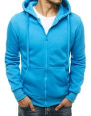 Dstreet Férfi kapucnis pulóver Rosas kék M