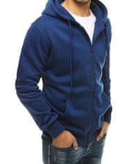 Dstreet Férfi kapucnis pulóver Omiku kék M