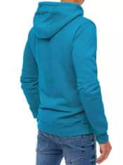 Dstreet Férfi kapucnis pulóver Oyuma kék XL