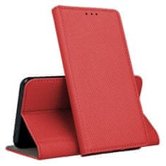 TKG Telefontok Honor X6 - piros mágneses szilikon keretes könyvtok