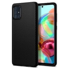 TKG Telefontok Samsung Galaxy A51 - SPIGEN Liquid Air Matt Fekete tok