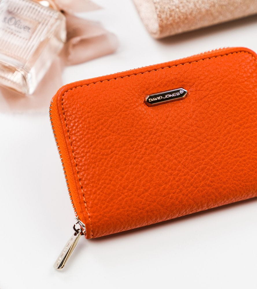 Handy women's grained eco leather zipped wallet - David Jones