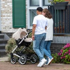 Üléshuzat 0+ Romantikus levelek bézs színben