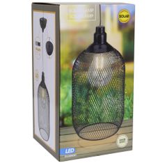 ProGarden Solar függőlámpa LED izzóval 27 x 15 cm