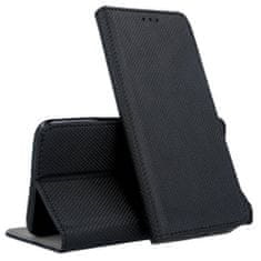 TKG Telefontok Samsung Galaxy A05 - fekete mágneses szilikon keretes könyvtok