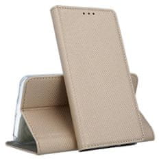 TKG Telefontok Samsung Galaxy A05 - arany mágneses szilikon keretes könyvtok