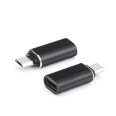 TKG Adapter: TYPE-C - Micro USB fekete adapter