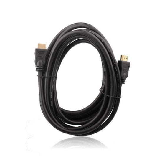 TKG ART AL-OEM-46 - HDMI / HDMI kábel 1.4 - 5m, fekete