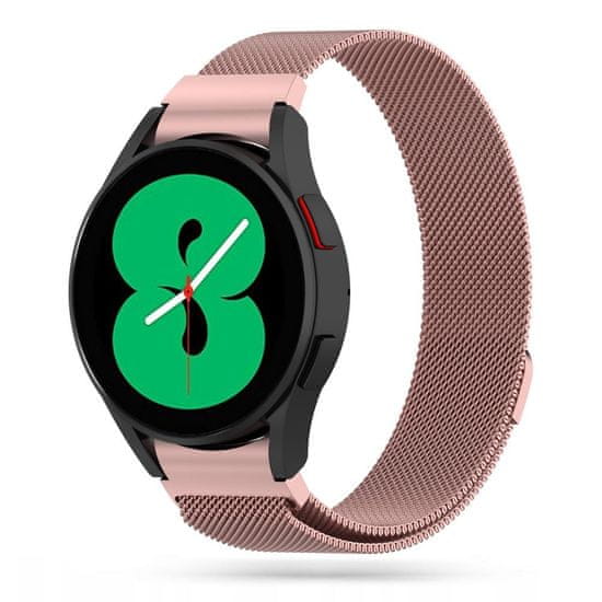 TKG Samsung Galaxy Watch6 / Watch6 Classic - TECH-PROTECT Milaneseband ”2” - mágneses rose gold fémszíj (20 mm szíj szélesség)