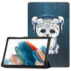 TKG Samsung Galaxy Tab A8 10.5 X200 / X205 - Sad Cat smart case tablettok