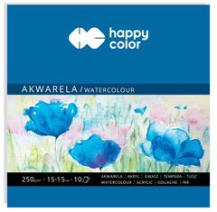 Happy Color akvarell blokk 15 x 15 cm