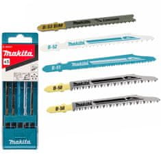 Makita 5 darabos fűrészlap készlet kirakós fűrészhez B-48527