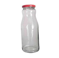 720ml-es üveg csavaros kupakkal, ketchupos üveg, 720ml